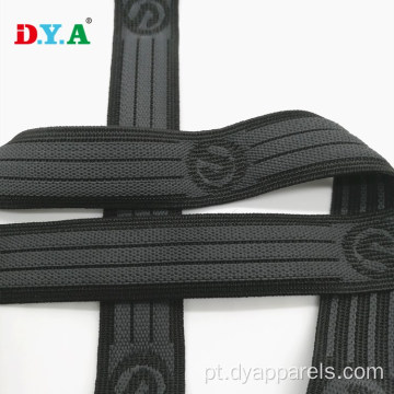 Elastic personalizada que não desliza Jacquard Gripper Elastic